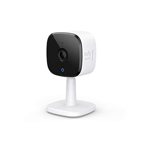 eufy Security Indoor Cam C120 | Plug-in Security Camera 3 MP | 2K with Wi-Fi | IP Camera | Voice Assistant Compatibility | Night Vision | Two-Way Audio | HomeBase 3 Compatible | Audio and Mo