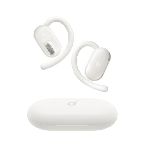 Soundcore V20i by Anker Open-Ear Headphones, Adjustable Ear Hooks, Ultra-Comfort, Snug Fit, Powerful Sound, Clear Calls, IP55, 36H Playtime, Bluetooth 5.4 Wireless Earbuds, Multipoint Connec