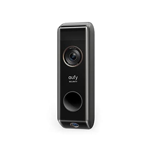 eufy Security Video Doorbell S330, Homebase NOT Included, 2K HD Video Doorbell, Battery-Powered Add-On, Dual Motion Detection, Package Detection, Family Recognition, No Monthly Fee, Motion A