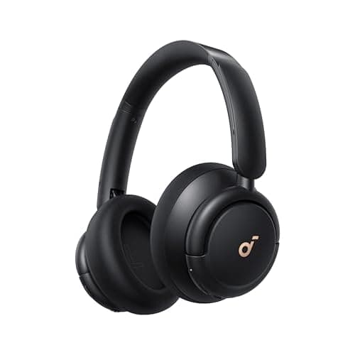 soundcore by Anker Q30 Bluetooth Kopfhörer, Hybrid Active Geräuschisolierung, Individuelle Modi, Hi-Res Sound, EQ in App, 40h Akku, bequemer Halt, Verbindung von 2 Geräten (Schwarz)