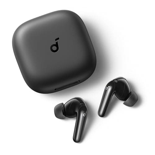 Soundcore P31i by Anker, Real-Time Adaptive Noise Cancelling, Hi-Res Sound, Translation Earbuds, 50H Playtime, Wireless Earbuds, Bluetooth Earphones, Spatial Audio, Fast Charging, IP55 (Blac