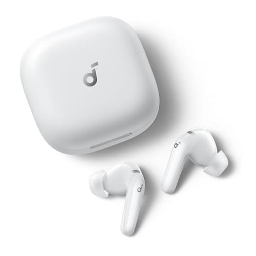 Soundcore P31i by Anker, Real-Time Adaptive Noise Cancelling, Hi-Res Sound, Translation Earbuds, 50H Playtime, Wireless Earbuds, Bluetooth Earphones, Spatial Audio, Fast Charging, IP55 (Whit