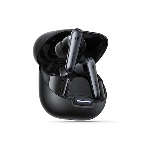 soundcore by Anker Liberty 4 NC Bluetooth-Kopfhörer mit Geräuschunterdrückung, 98,5% Noise Cancelling, Adaptive Geräuschunterdrückung für Ohren und Umgebung, Hi-Res Sound, 50H Wiedergabe (Sc