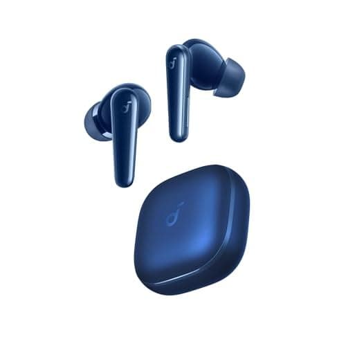 soundcore Liberty 5 by Anker, Noise-Cancelling Wireless Earbuds, 2x Stronger Voice Reduction, Real-Time Adaptive Noise Cancellation, Fast Charging, Dolby Audio, 6-Mic AI Clear Calls, Long Ba