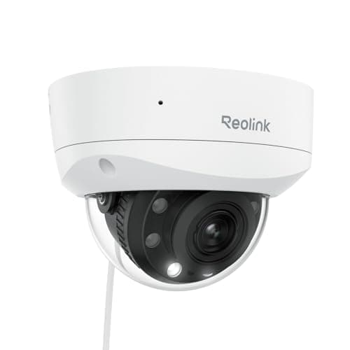 Reolink 4K PoE Überwachungsskamera mit Spotlights, 5X optischem Zoom, IP Kamera aussen mit Farbnachtsicht, 2-Wege-Audio, Person/Fahrzeug/Tiererkennung, IK10 Vandalismusschutz, Zeitraffer, RL