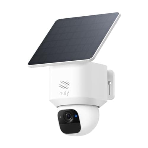eufy Security SoloCam E30, Security Cameras Wireless Outdoor, Solar Camera Outdoor Wireless, 360° Pan, AI Tracking, 2K Clarity, No Monthly Fee 1 pack