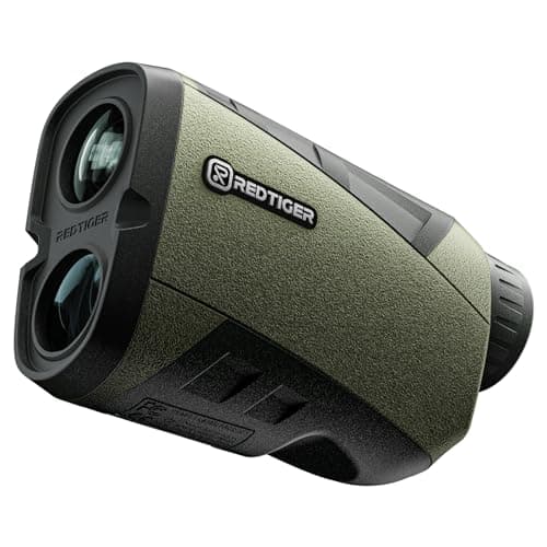 REDTIGER Range Finder for Hunting, 1600 Yards Laser rangefinder, 7X Magnification, Clearer and Accurate on Angle&Speed Measurement, Waterproof, Rechargeable for Bow Hunting, Shooting, Archer
