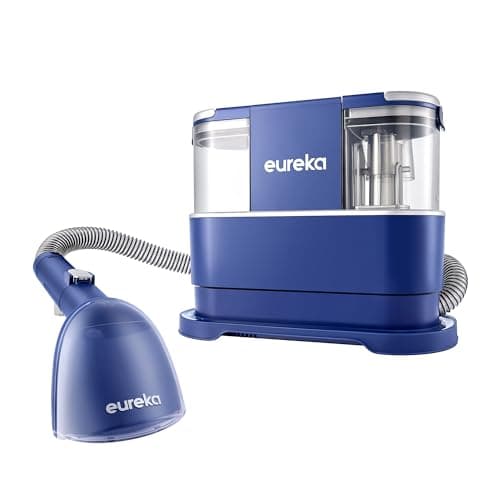 EUREKA Portable Carpet and Upholstery Cleaner, Spot Cleaner for Pets, Stain Remover for Carpet, Area Rugs, Upholstery, Coaches and Car, 50.7oz Large Water Tank, NEY100 with Cleaning Formula,