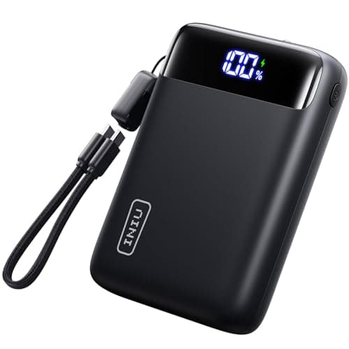 INIU Portable Charger, Smallest 22.5W 20000mAh USB C in & Out Power Bank Fast Charging, PD 3.0+QC 4.0 LED Display Phone Battery Pack Compatible with iPhone 17 16 15 14 Pro Samsung S24 Google