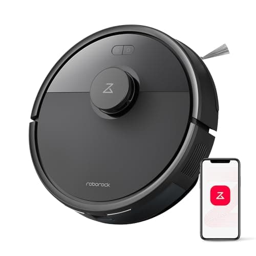 roborock Q7 L5 Saugroboter, Dual Anti-Tangle System, 8.000 Pa HyperForce Saugkraft, Präzise Navigation, Smart No-Go Zone, Einstiegsleistung, Perfekt für Haustierbesitzer (Schwarz)