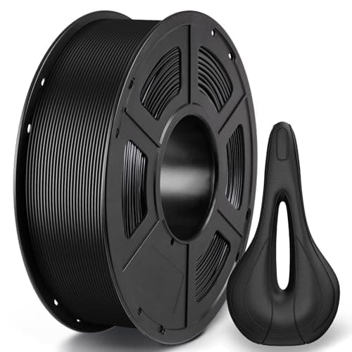 ANYCUBIC ASA Filament 1.75mm, 3D Drucker Filament geeignet fĂŒr den Druck von Outdoor Funktionsteilen, Wetter- und HitzebestĂ€ndig 1KG Schwarz ASA Schwarz