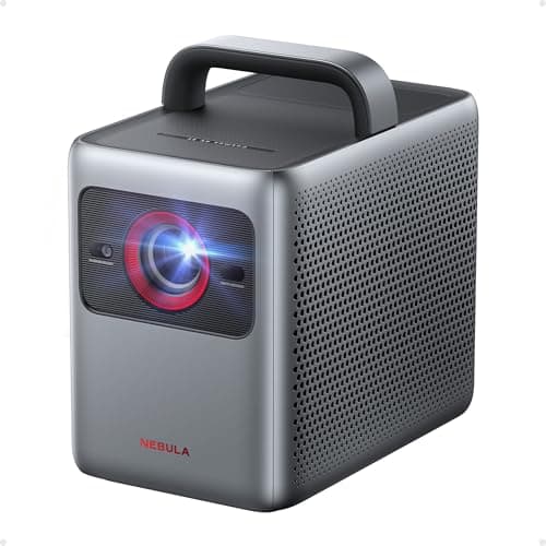 NEBULA Cosmos 4K SE Smart Projector, Nebulamaster, High-Brightness with Dolby Vision, 200" Screen, 1800 ANSI Lumens, HybridBeam, Enhanced Image Quality, GTV, Portable, for Gaming, Home, and